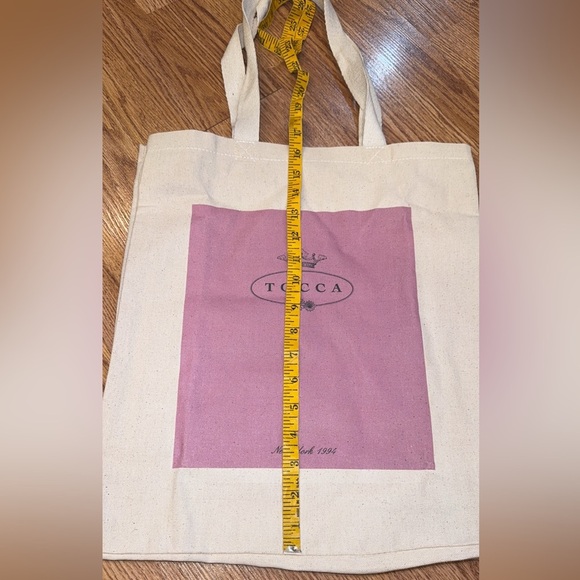 NWOT Tocca Pink Canvas Large Tote Bag - Picture 5 of 10